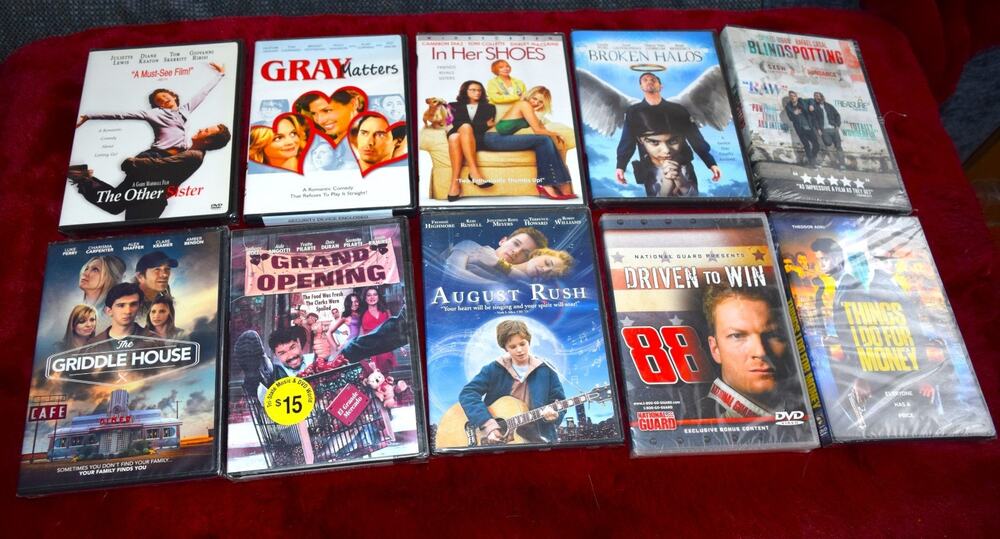 New Sealed Lot 10 DVD August Rush (DVD, 2007) + more